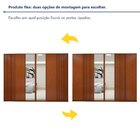 Guarda Roupa  Ollie 6 Portas 6 Gavetas 6 Prateleira 100% Mdf