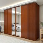 Guarda Roupa  Ollie 6 Portas 6 Gavetas 6 Prateleira 100% Mdf