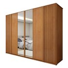 Guarda Roupa  Ollie 6 Portas 6 Gavetas 6 Prateleiras 100% Mdf