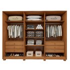 Guarda Roupa  Ollie 6 Portas 6 Gavetas 6 Prateleiras 100% Mdf