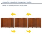 Guarda Roupa  Ollie 6 Portas 6 Gavetas 6 Prateleiras 100% Mdf