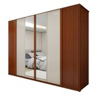 Guarda Roupa  Ollie 6 Portas 6 Gavetas 6 Prateleiras 100% Mdf