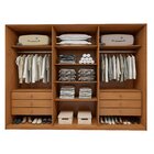 Guarda Roupa  Ollie 6 Portas 6 Gavetas 6 Prateleiras 100% Mdf