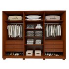 Guarda Roupa  Ollie 6 Portas 6 Gavetas 6 Prateleiras 100% Mdf