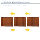 Guarda Roupa  Ollie 6 Portas 6 Gavetas 6 Prateleiras 100% Mdf