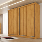 Guarda Roupa  Ripado 2 Portas Galati-peroba  Made Marcs