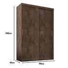 Guarda Roupa  Roma 2 Portas Corre 2gav