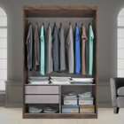 Guarda Roupa  Roma 2 Portas Corre 2gav C/ Esp