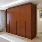 Guarda Roupa  Style 6 Portas 4 Gavetas 100% Mdf  Frassino