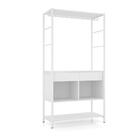 Guarda Roupa Aço Carbono Branco Naos