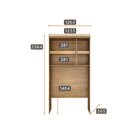 Guarda Roupa Aéreo Solteiro Cairo Cumaru