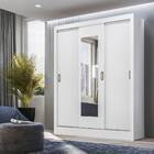Guarda Roupa Afrodite 3 Portas Branco Tana Decor