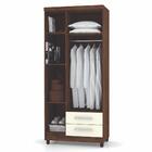 Guarda Roupa Alaska Imbuia Champagne