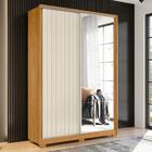 Guarda Roupa Albatroz Frizatto Com Espelho 2 Portas 3 Gavetas