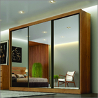 Guarda Roupa Alfeu 3 Portas Com Espelho 8 Gavetas Cumaru - No