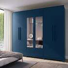 Guarda Roupa Alpha 6 Portas Com Espelho