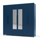 Guarda Roupa Alpha 6 Portas Com Espelho