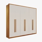 Guarda-roupa Anápolis 6 Portas E 6 Gavetas 100% Mdf Off White