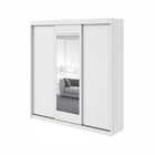 Guarda Roupa Aquarius 3 Portas Com 1 Porta Espelho 3 Gavetas