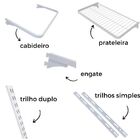 Guarda Roupa Aramado Linear Clr252 1,30m