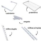 Guarda Roupa Aramado Linear Clr252 2,80m