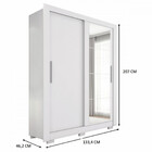 Guarda Roupa Arapongas 2 Portas De Correr E 2 Gavetas Caemmun