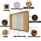 Guarda Roupa Ares Ripado 1 Espelho Naturale Off White - Gelius