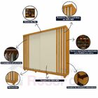 Guarda Roupa Ares Ripado Naturale Off White - Gelius