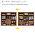 Guarda Roupa Áries 6 Portas 5 Gavetas