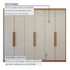 Guarda Roupa Áries 6 Portas 5 Gavetas