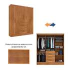 Guarda Roupa Arizona 06 Portas 04 Gavetas C-espelho Tcil Cina