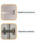 Guarda Roupa Arizona 6 Portas 4 Gavetas Tcil Branco