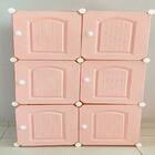 Guarda Roupa Armario Cabideiro 6 Portas Arara Organizador Por