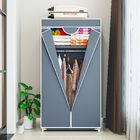 Guarda Roupa Armário Dobrável 70 X 155 Organizador De Roupas