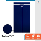 Guarda Roupa Armário Dobrável Organizador De Roupas 155x70cm