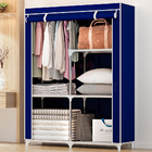 Guarda Roupa Armário Dobrável Organizador De Roupas 156x96cm