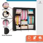 Guarda Roupa Armário Organizador De Roupas Dobrável Portátil