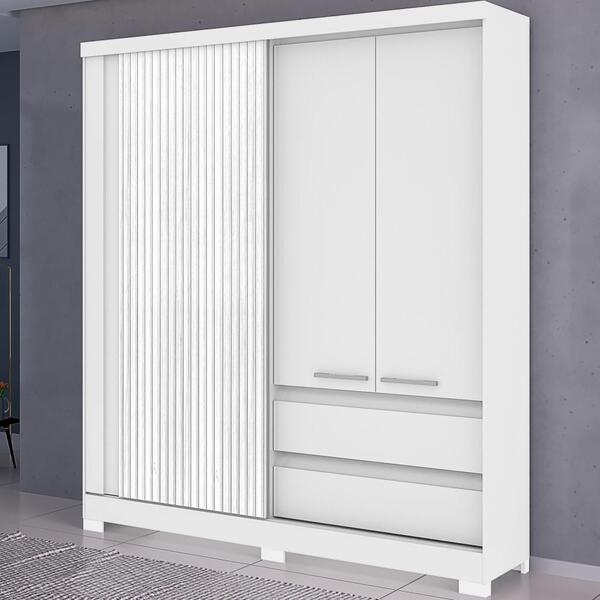 Guarda Roupa Armário Roupeiro Cabideiro Condor Quarto 3 Porta