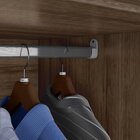 Guarda Roupa Artico 6 Portas 6 Gavetas Yescasa Nogueira