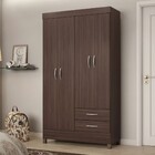 Guarda-roupa Astro 4 Portas Café Touch - Demóbile