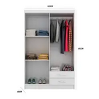 Guarda Roupa Atalaia 4 Portas 2 Gavetas Solteiro Evidencia Co