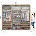 Guarda Roupa Atalaia Jequitibá Brilho - Henn