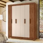 Guarda Roupa Baía Avelã/fendi Metalic