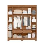 Guarda Roupa Baía Avelã/fendi Metalic