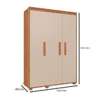 Guarda Roupa Belize P/ Quarto De Solteiro 100% Mdf Fênix