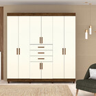 Guarda Roupa Berlim 8 Portas 3 Gavetas Vila Rica