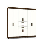 Guarda Roupa Berlim 8 Portas 3 Gavetas Vila Rica