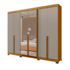 Guarda-roupa Berlin 6 Portas 4 Gavetas Mdp Mx Móveis