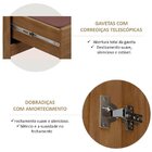 Guarda-roupa Bipartido 10 Portas 3 Gavetas Topázio 100% Madei