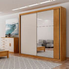 Guarda-roupa Bravo Gold Com Espelho 2 Portas E 4 Gavetas